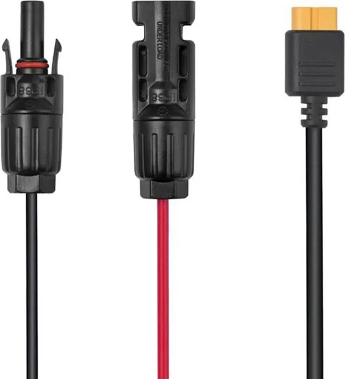 Kabllo paneli diellor EcoFlow XT60, 5m, e zezë