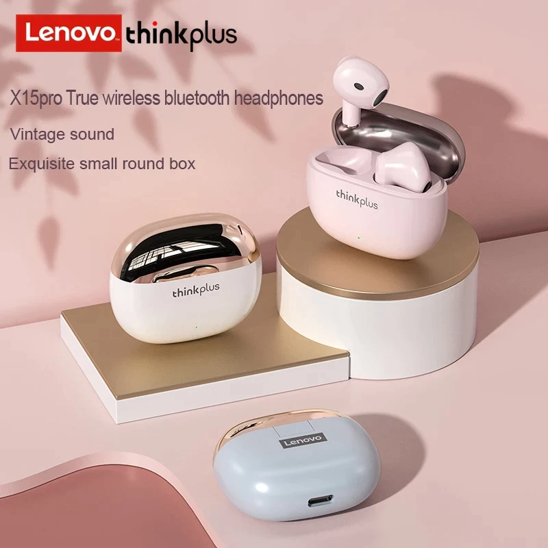Dëgjuese Lenovo Live Pods X15 Pro, rozë