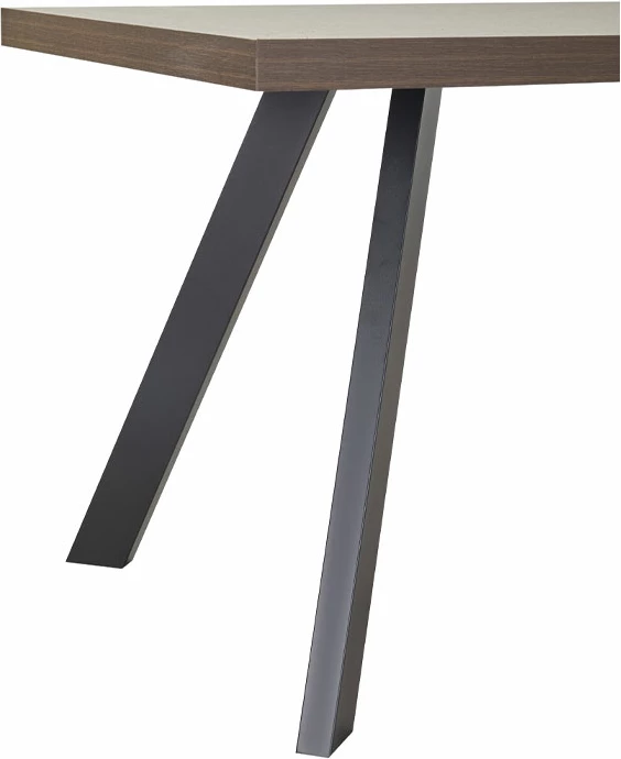 Tavolinë NUEZ, ngjyrë arre, 160x80x76cm