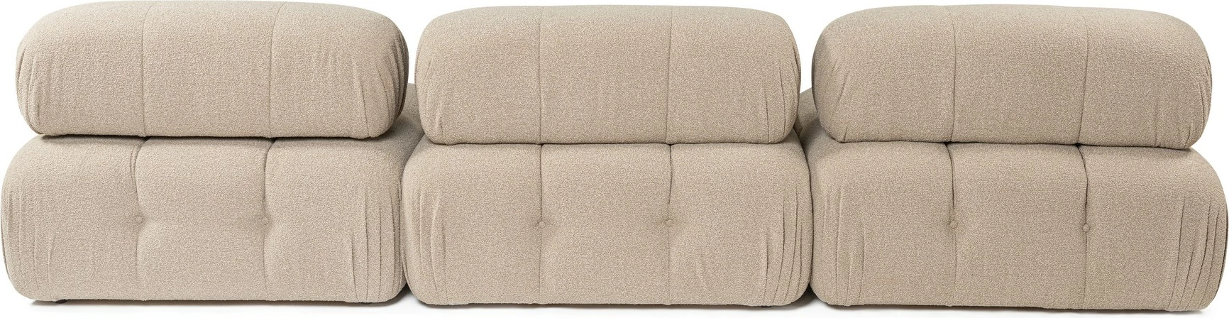 Këndare Doblo 3 vendëshe me pouffe, ngjyrë pjeshke