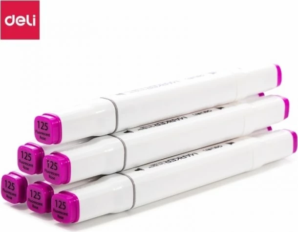 DELI SKETCH MARKER ME COPE FLUORESCENT ROSE 125