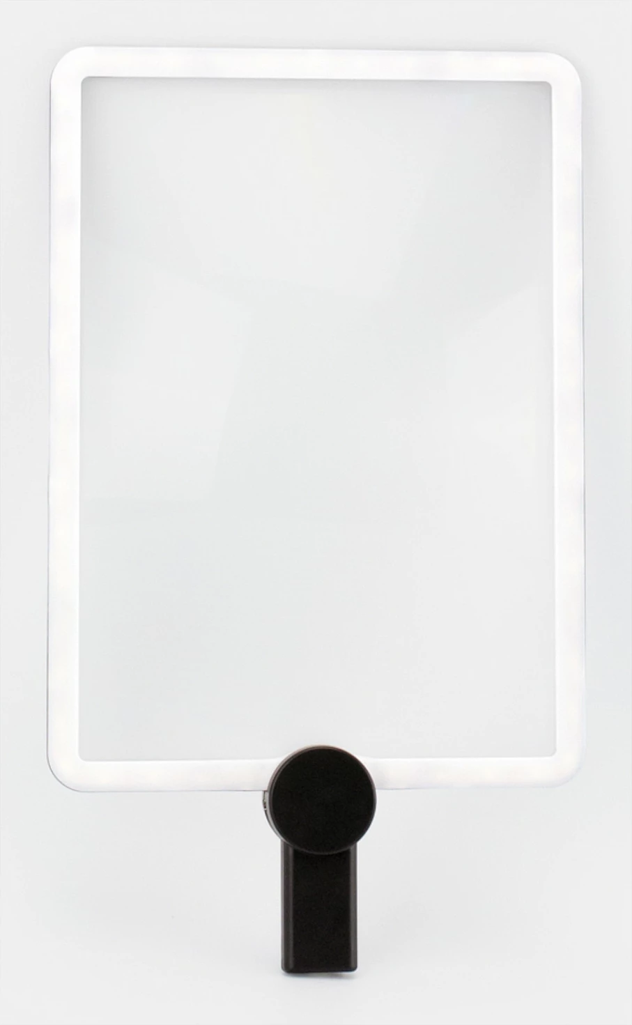 Lupë me drita LED RealPower HL-1, zmadhim 5x, me bateri, 50 LED, e zezë