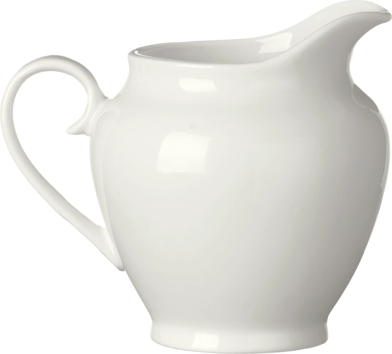 Kanarë qumështi Fine Dine Pure 300 ml, porcelan, krem, set 6 copë