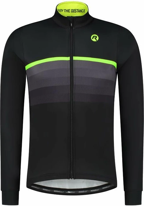 Jakne lifestyle Rogelli HERO II, meshkuj, e zezë-fluo