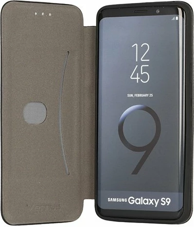 Mbështjellës me kapak HAVANA Premium Soft Flip për Samsung Galaxy A72 A726, i zi