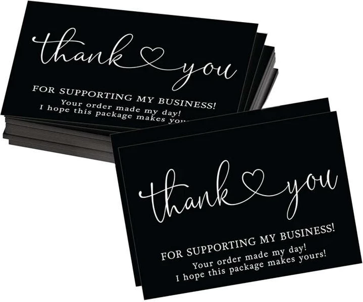 Set kartelash biznesi LaserPecker LP100BC, alumini, 100 copë, e zezë