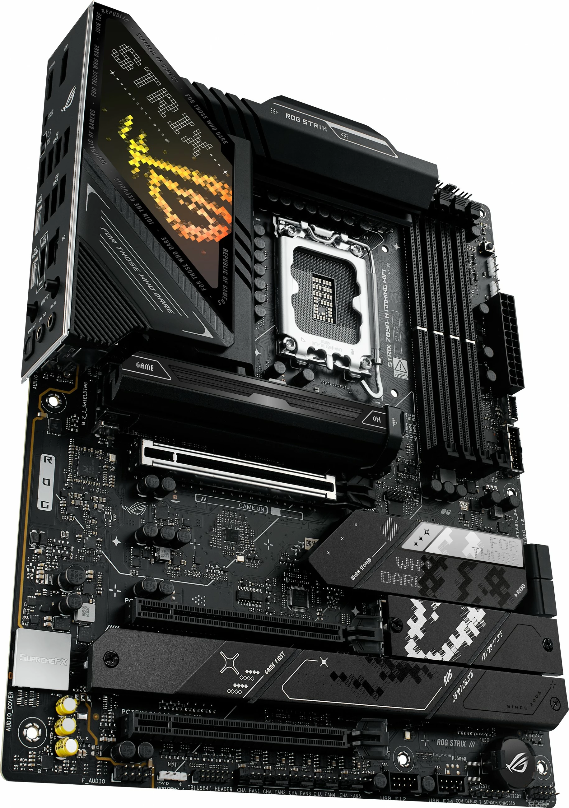 Pllakë amë ASUS ROG STRIX Z890-H, Intel, LGA 1851, DDR5-SDRAM, 256 GB