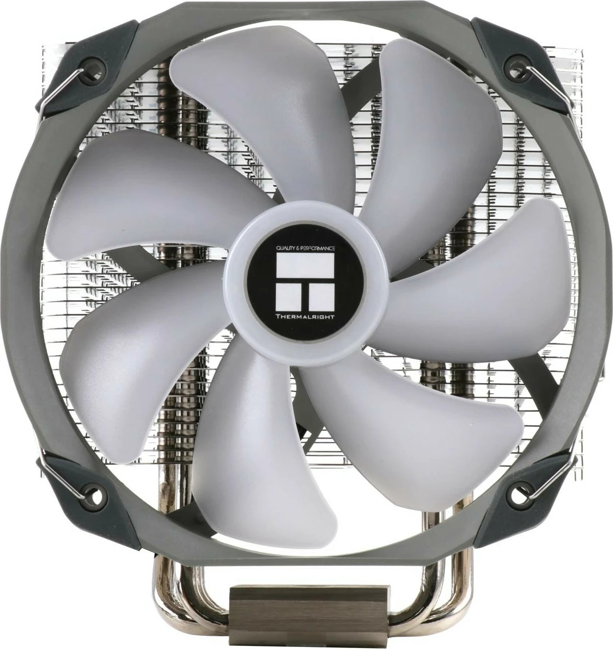 Kasë Thermalright HR-02 Plus, 14cm, LED, për procesor, argjend/e bardhë