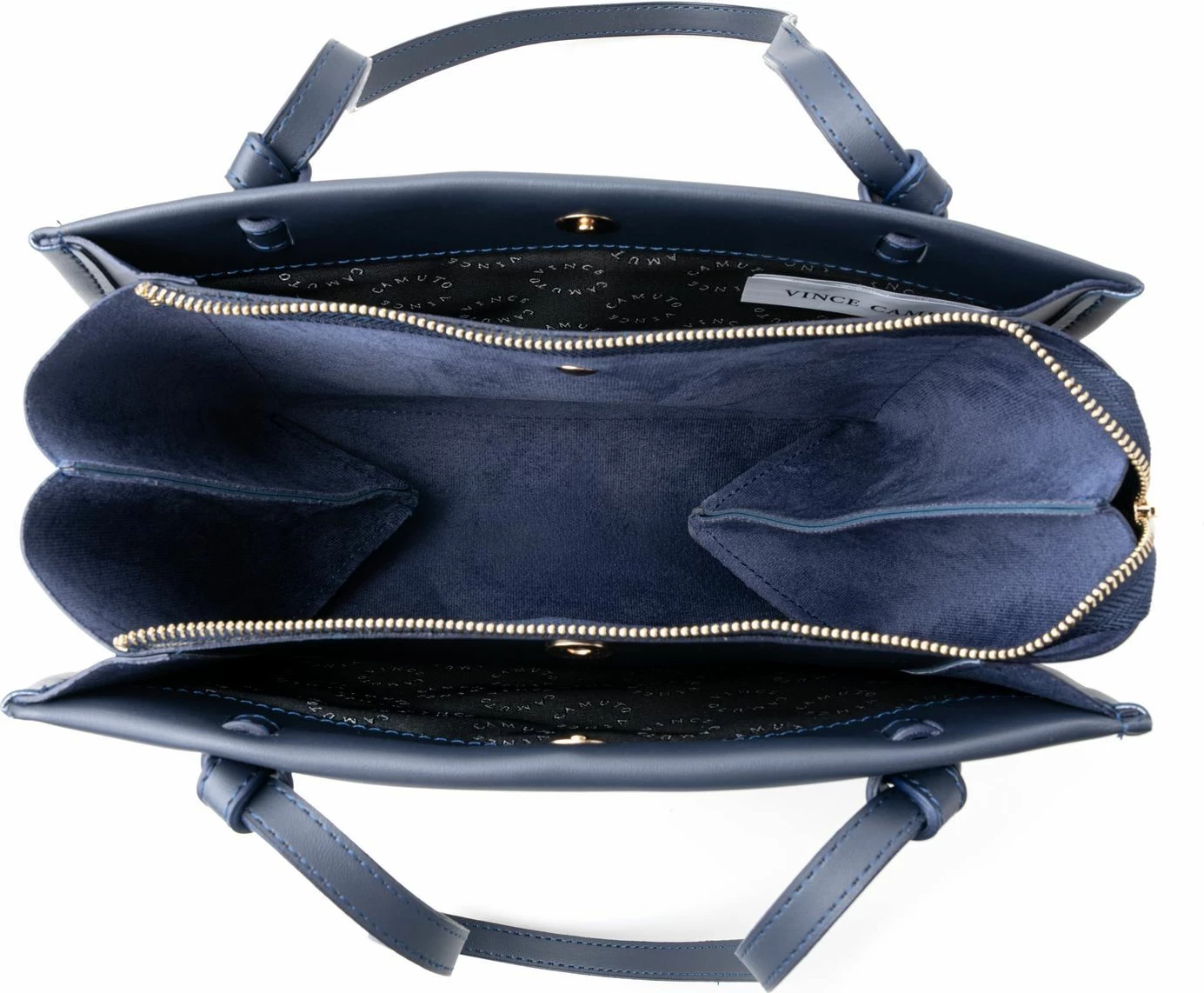 Tote bag Avellino, ngjyrë e kaltër e errët, Vince Camuto