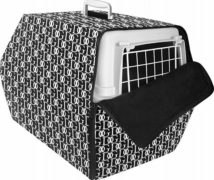 Mbushje për transporter kafshësh Chaba Black Fashion Transporter 1 50x34.5x31 cm, e zezë