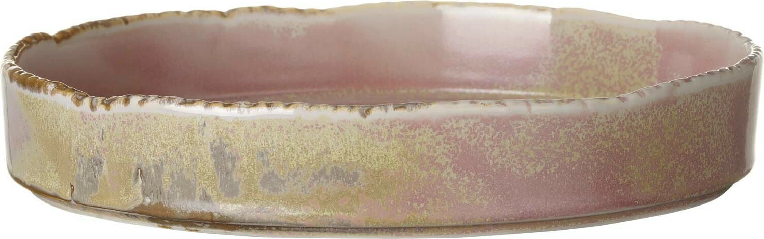 Pjatë me buzë të lartë Fine Dine Rosa, Ø250 mm, rozë, set 2 copë