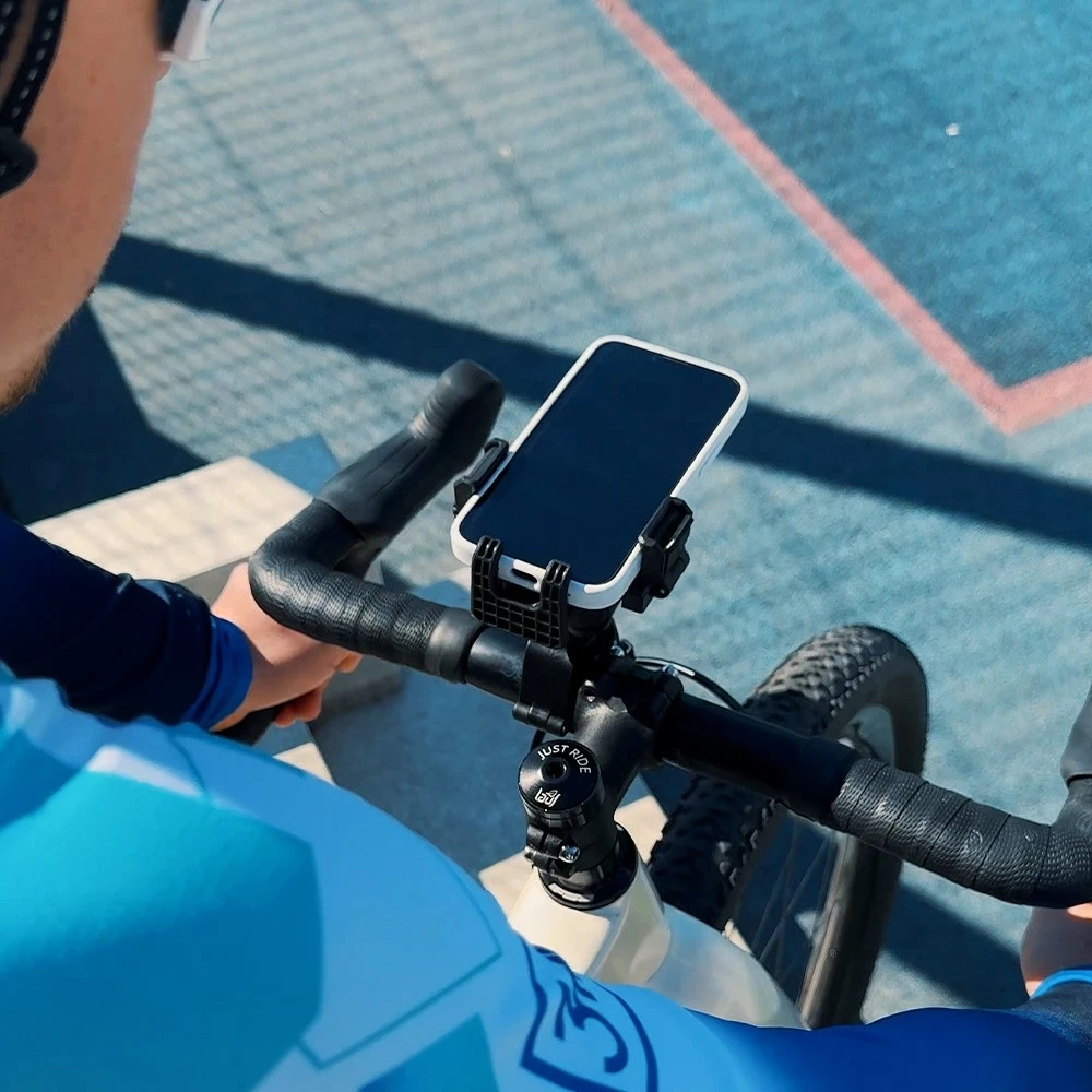 Mbajtëse biçiklete/motoçiklete 3MK Bike Holder Damper Pro, e zezë