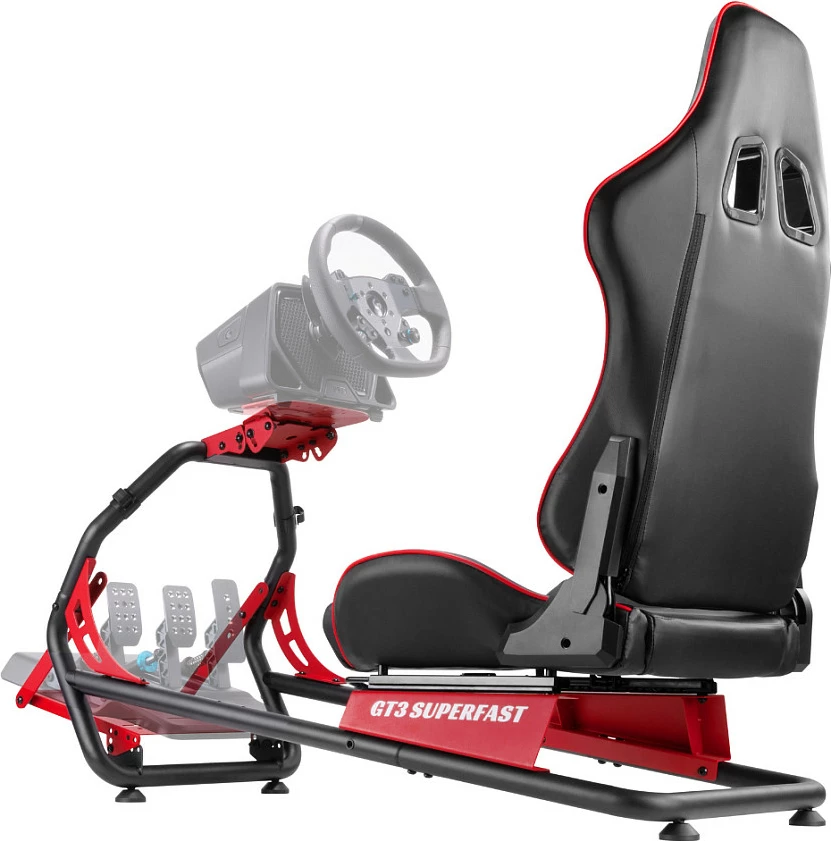 Kokpit garash Oplite GT3 Superfast V2, çelik, 100 kg, zi/kuq