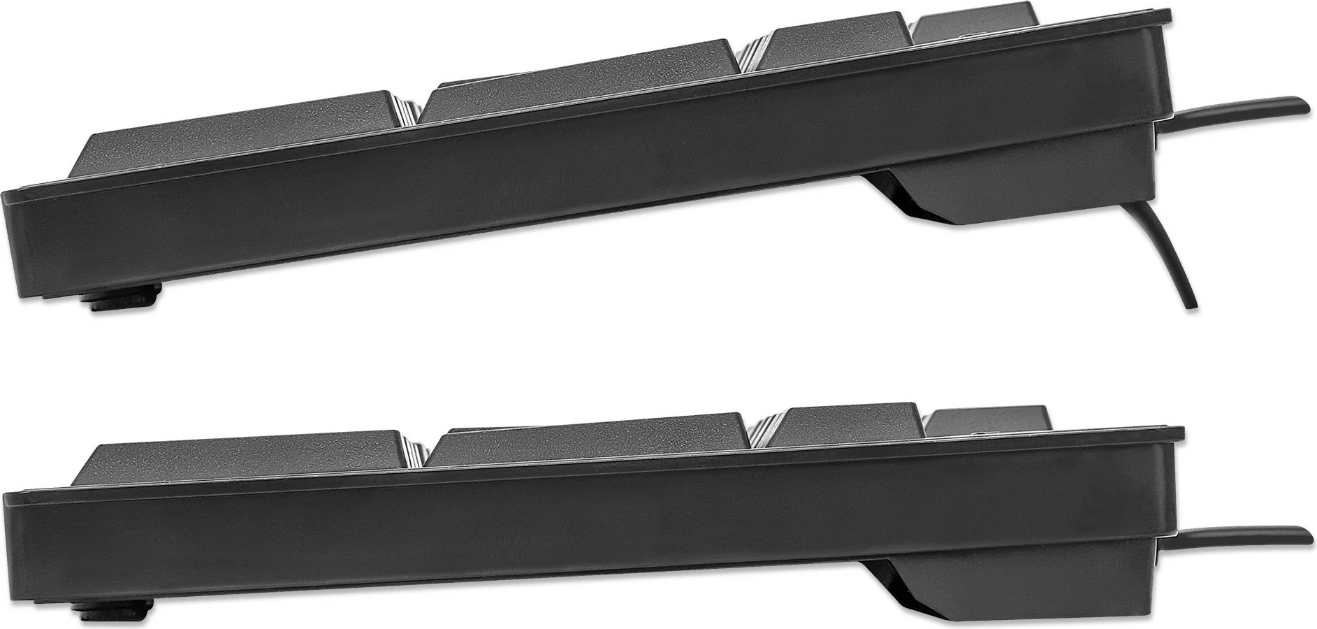 Tastierë MANHATTAN USB, e zezë