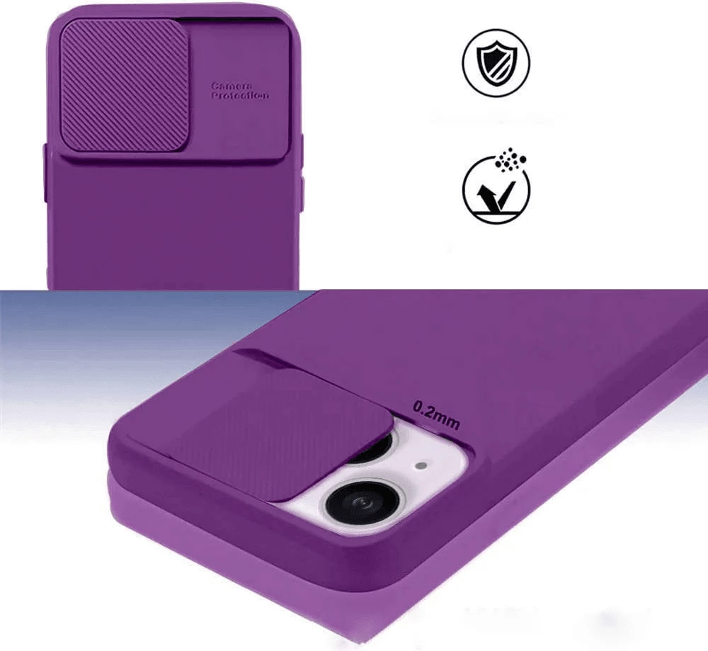 Mbështjellës ONASI Lens Cover për Samsung Galaxy A54, silikoni, mbrojtje kamere, vjollcë