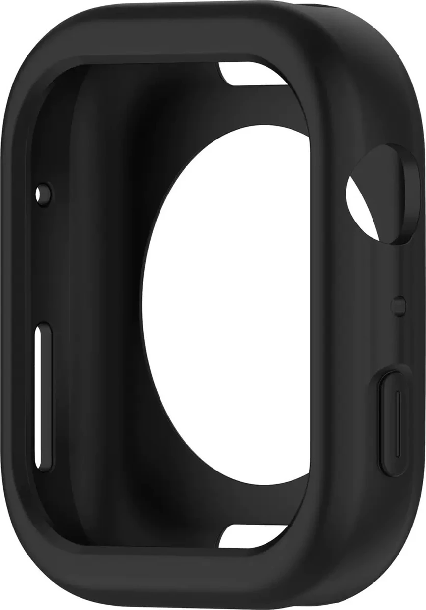 Mbështjellës silikoni për Apple Watch Hurtel 42 mm, i zi