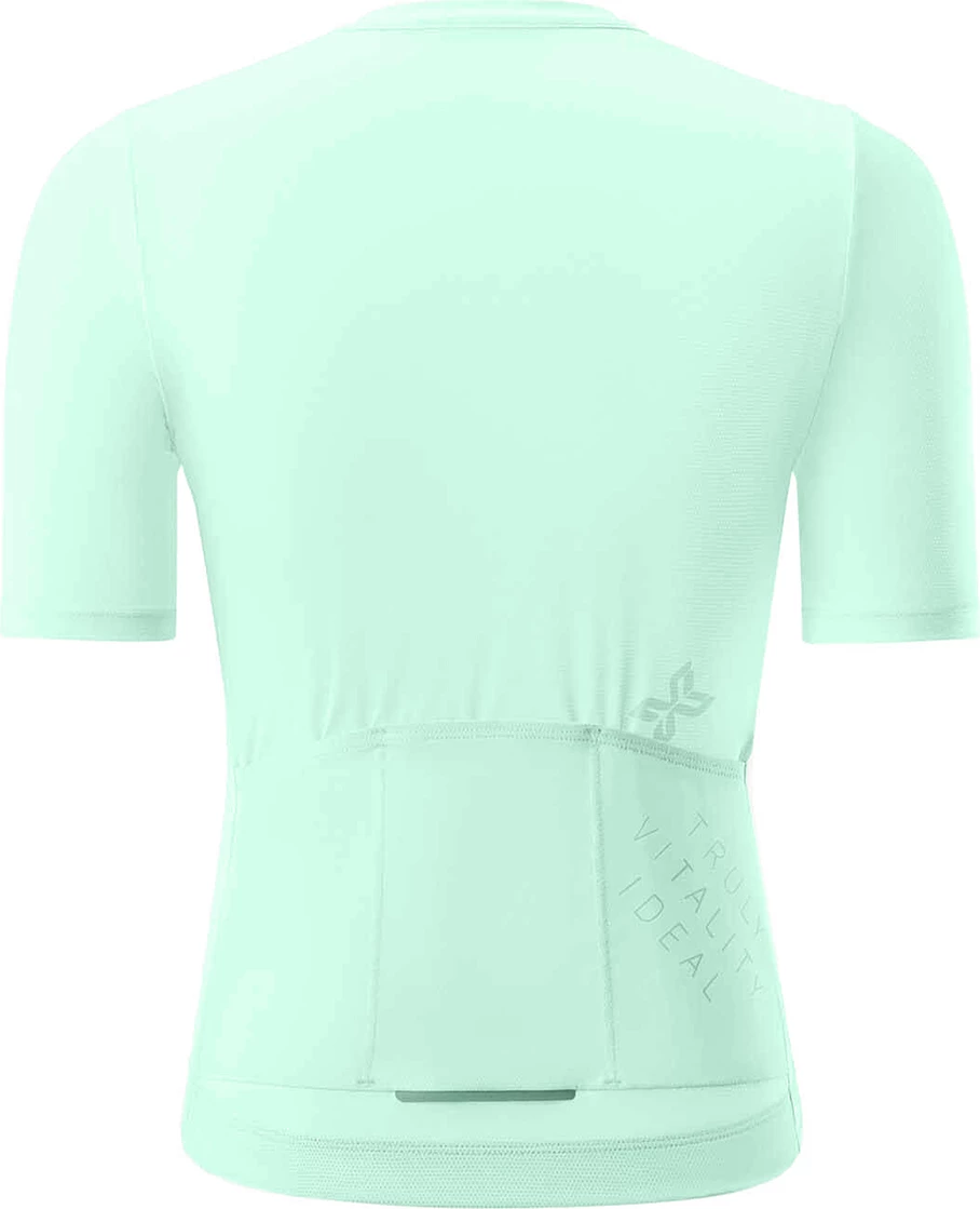 Dres çiklizmi për femra Rockbros 15210007003 TVI, S, me mëngë të shkurta, zinxhir YKK, 3 xhepa, jeshile