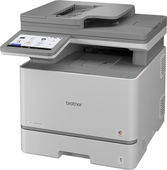 Printer multifunksional Brother MFC-L8970CDW, lazer me ngjyra A4, 31ppm, duplex, ADF 80 fletë, 250 fletë, gri