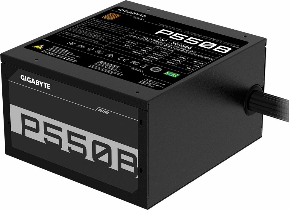 Furnizues rryme Gigabyte P550B (GP-P550B) 550W 80 Plus Bronze ATX, i zi