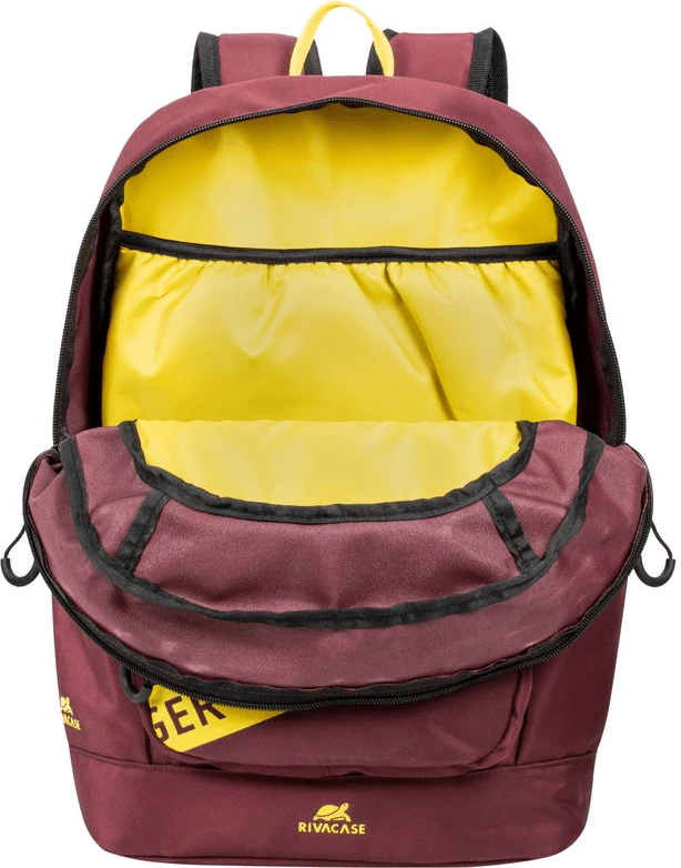 çantë shpine RIVACASE 5421 Erebus, waterproof, 14L, për laptop/tablet deri 10.1\", e kuqe burgundy
