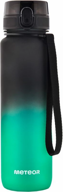 Shishe uji Meteor, për të gjithë, e zezë e gjelbër