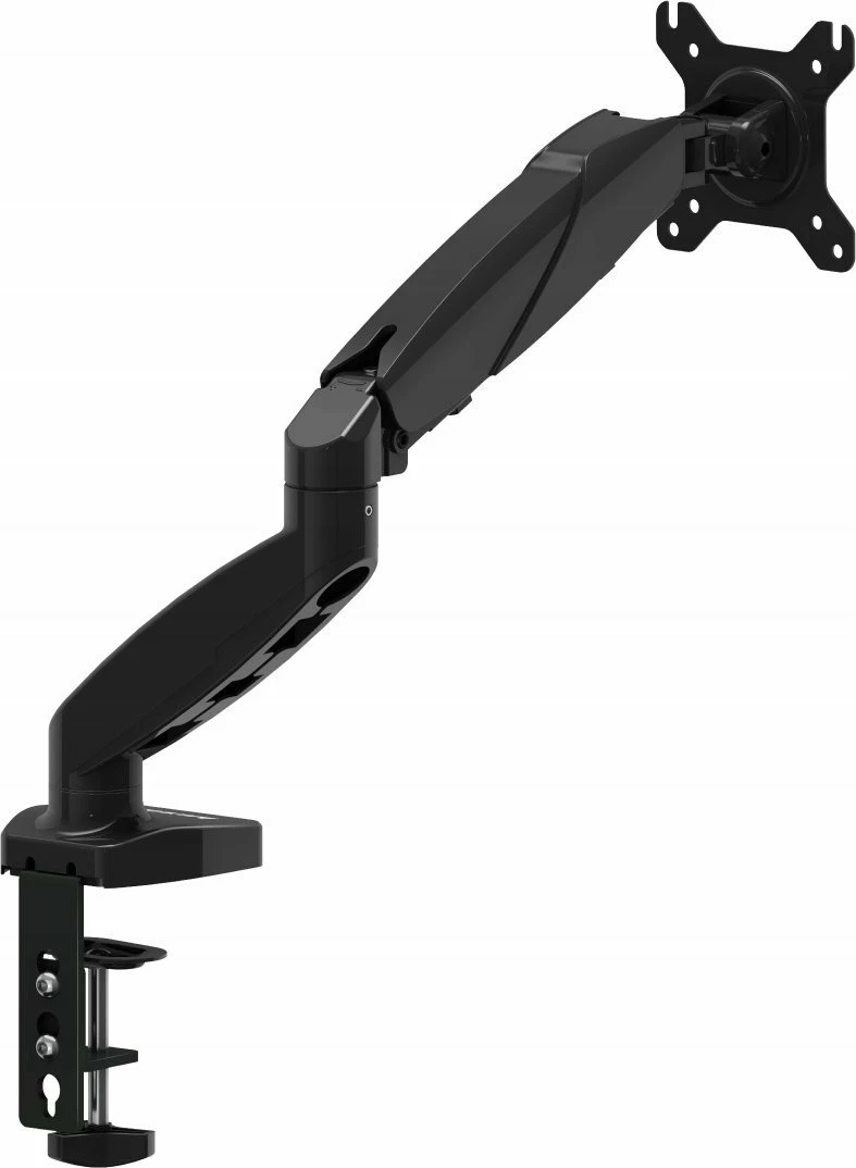 Mbajtëse tavoline për monitor Huzaro 1.2 (KG-A-HZRO-011) 15"-27", VESA 75x75/100x100, gas spring, e zezë