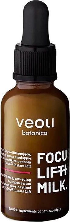 Serum lifting anti-age për femra Veoli Botanica Focus Lifting Milk 30ml