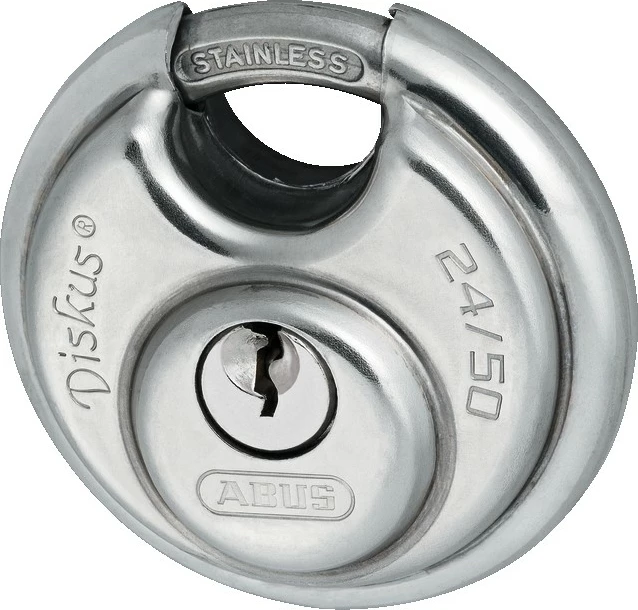 Dry ABUS Diskus 24IB/50 SL 7, çelik inox, 50mm