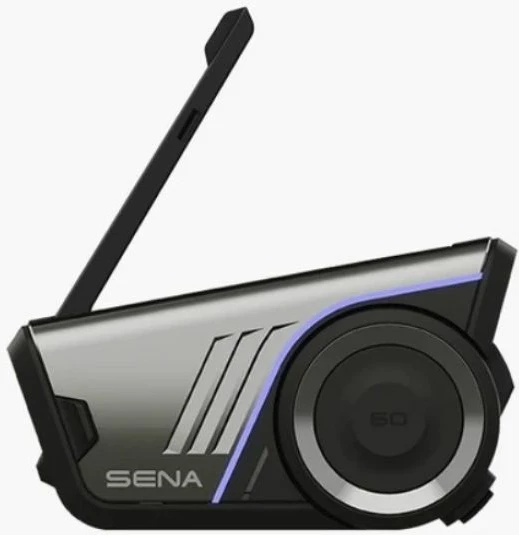 Interkom moto për meshkuj SENA, gri/zi