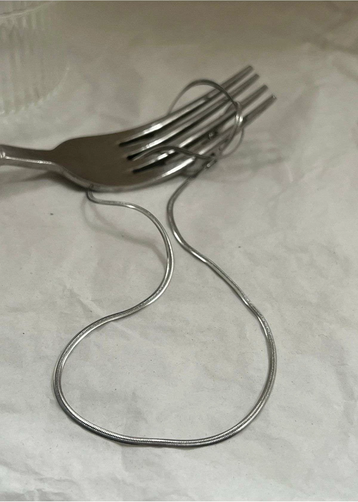 Qafore prej çeliku, ngjyrë argjendi, Jumeon, KPEGMSA1262, 45cm