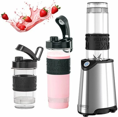 Blender personal CAMRY CR 4069i 800W, 20000 rpm, set me 2 shishe Tritan 570ml+400ml, inox