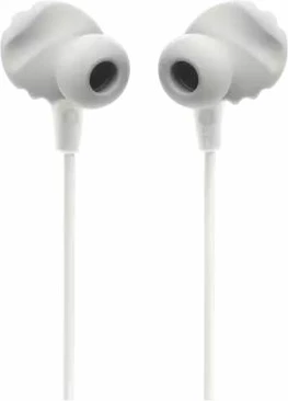 Kufje me kabllo JBL Endurance Run 2, IPX5, me mikrofon dhe remote, të bardha