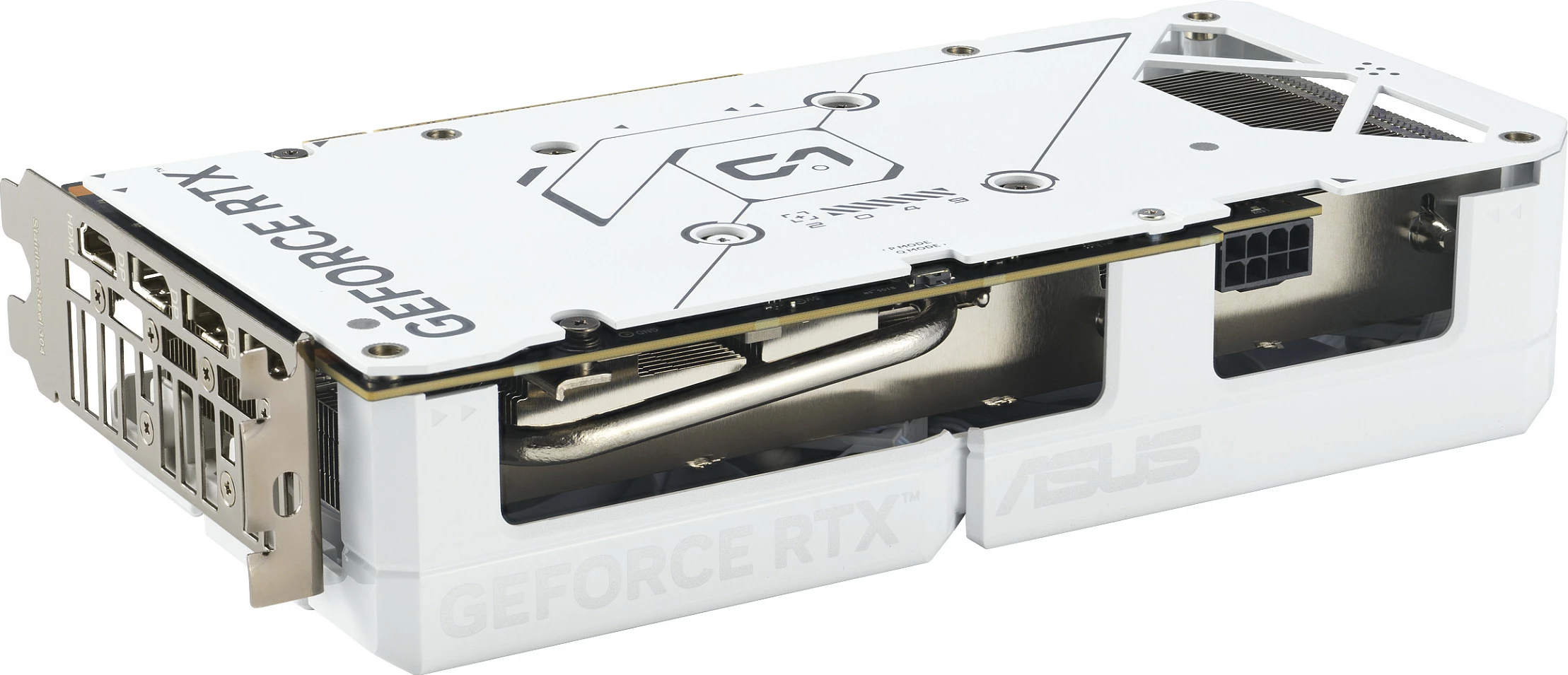Kartelë grafike ASUS RTX 5060TI 16GB GDDR7 e bardhë