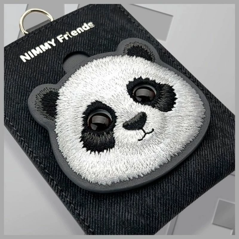 Portofol kartash Nimmy Big Eyed Pet 2.0, mace, i zi