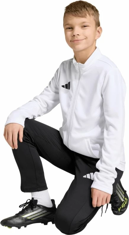 Duks për fëmijë adidas Entrada 26 Track JZ6605, i bardhë