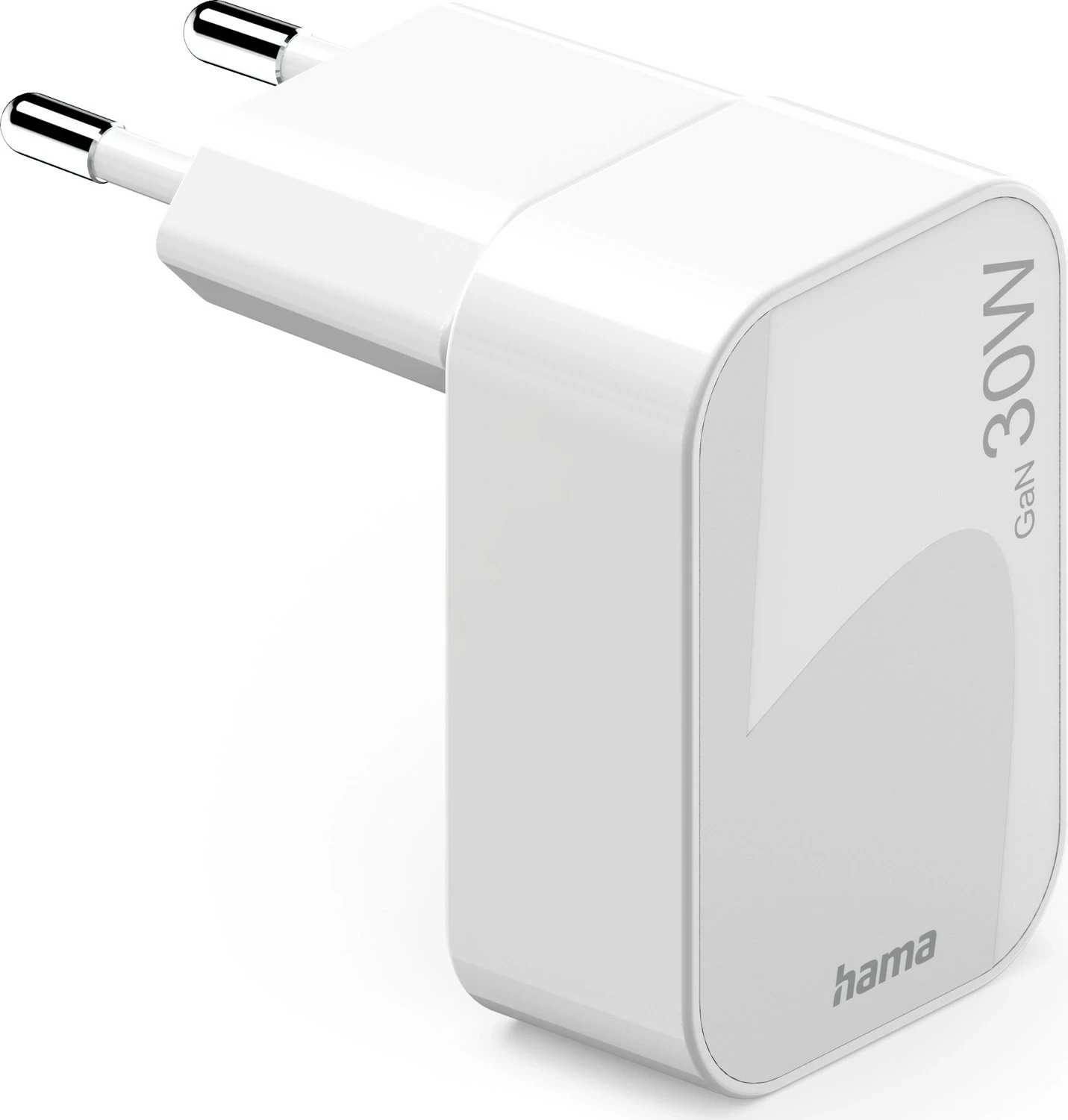 Karikues Hama 30W GaN, 1x USB-C, i bardhë, palueshëm