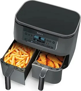 Furrë me ajër të nxehtë Ninja DZ300EU, 7.6L, touch, gri