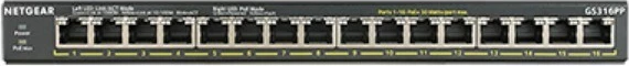 Switch NETGEAR GS316PP, 16 porta Gigabit, PoE+, i zi