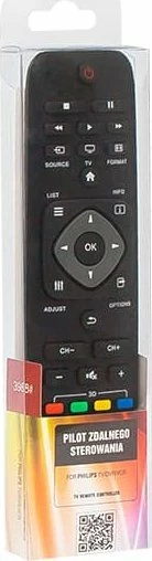 Pilot universal Blow 3988 për TV Philips/VCR/DVR, 8 m, 2xAAA, i zi, blister