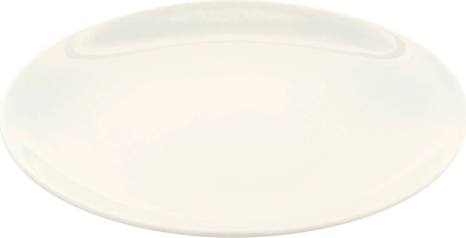 Pjatë e sheshtë pa buzë Fine Dine Crema 250 mm krem, set 6 copë