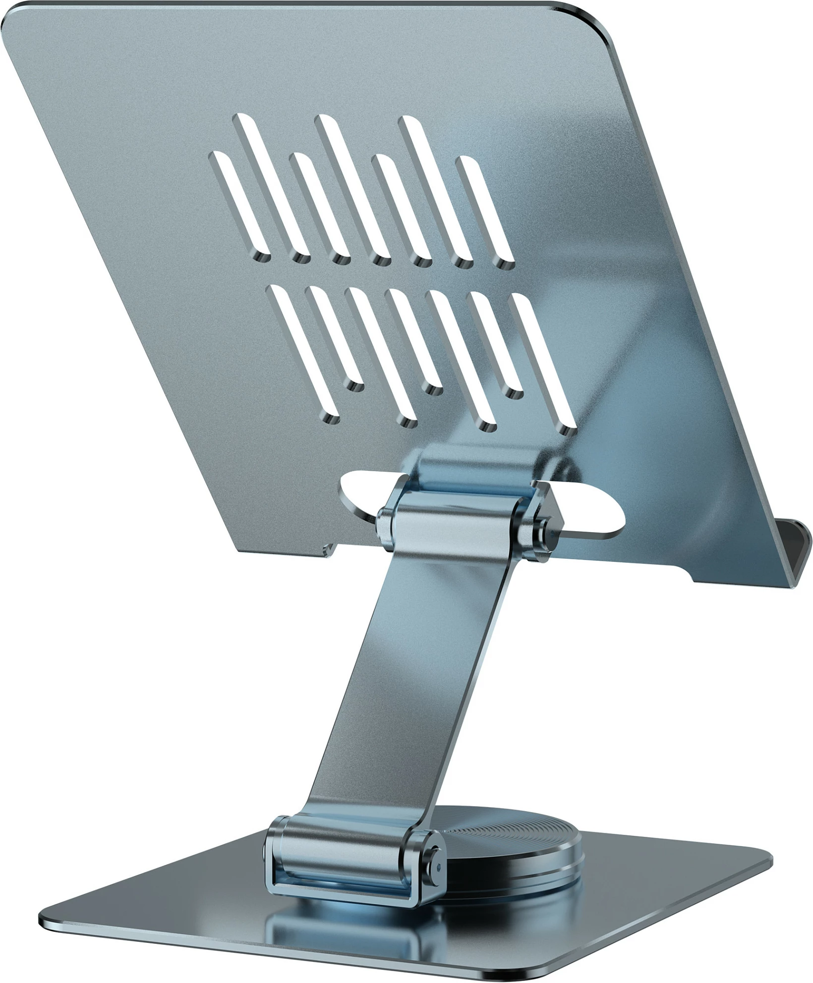 Mbajtëse tableti Conceptronic, stand 360°, alumin, max 1.5 kg, gri
