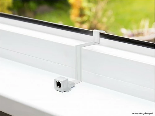 Kablë rrjeti GoodConnections Alcasa 8055-F23QW, 0.3 m, RJ-45 femër-femër, e sheshtë, e bardhë