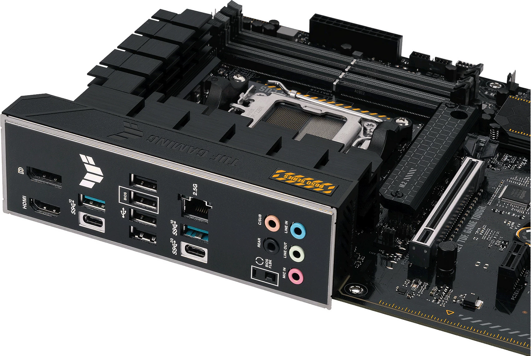 Pllakë amë ASUS TUF GAMING B650-PLUS, AMD, Socket AM5, DDR5-SDRAM, 128 GB