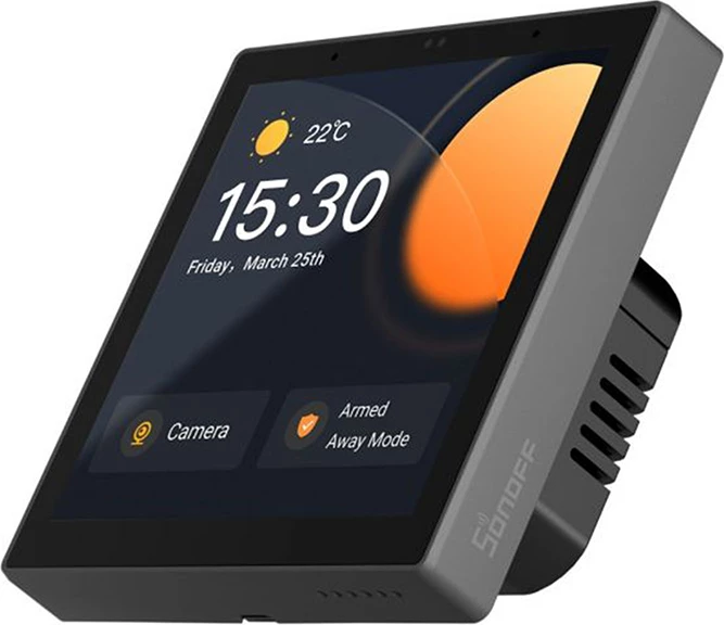 Panel kontrolli i mençur Sonoff NSPanel Pro, 3.95" ekran me prekje, WiFi/Bluetooth/ZigBee/Matter, i zi