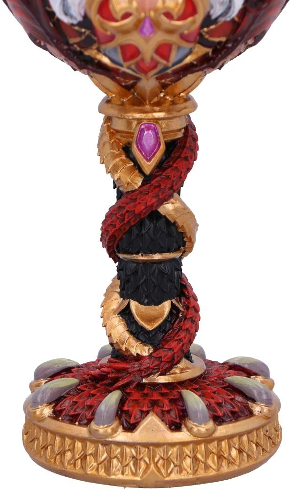 Krigë NEMESIS NOW World of Warcraft Alexstrasza, rezinë, insert inox, 19.5 cm, e kuqe/ari, në kuti dhurate