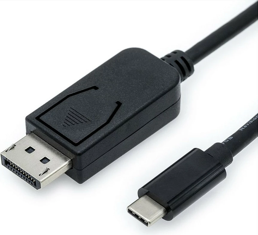 Kabllo VALUE 11.99.5846, USB-C në DisplayPort, 2 m, 4K@60Hz, e zezë