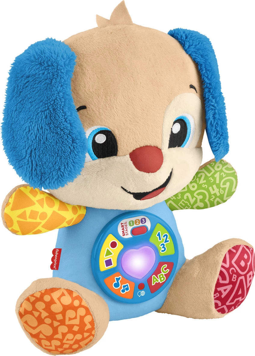 Fisher-Price Laugh & Learn – Lodër Mësimore Blue Smart Stages Puppy