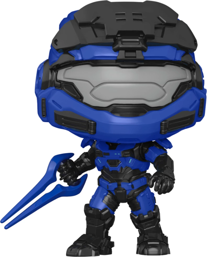 Figurinë koleksionuese vinili Funko POP! Games Halo Infinite Spartan Mark V (B) #21 me Energy Sword, blu