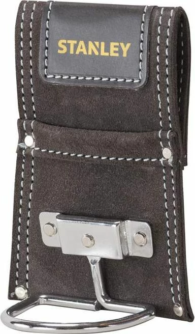 Xhep veglash Stanley STST1-80117, lëkurë, 175x70x12 mm, i zi