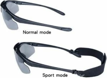 Syze sportive WD unisex, të zeza